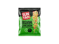 Greitai paruošiami makaronai SUN YAN (azijietiškos vištienos skonio), 65 g