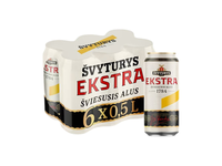 ŠVYTURIO alus EKSTRA, 5, 2 %, 10 x 0,5 l