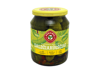 KĖDAINIŲ KONSERVŲ FABRIKO marinuoti saldžiarūgščiai agurkai, 720 ml