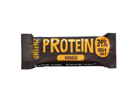 Batonėlis GREENZ PROTEIN su mangais ir šokoladu, 32 g