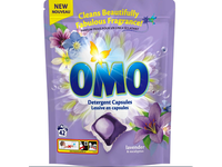 Universalios skalbimo kapsulės OMO LAVENDER & EUCALYPTUS, 42 vnt.