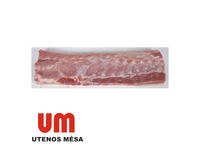 Atvėsinta kiaulienos nugarinė SU ODA, be kaulų,  maiše, ~5 kg, UTENOS MĖSA
