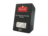 Ančių kepenėlių paštetas ROUGIE, Whole foie gras, plastikiniame indelyje, 500 g