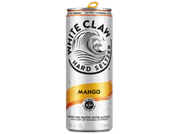 Alkoholinis kokteilis WHITE CLAW Seltzer, mangų skonio 4.5% 330ml skardinė