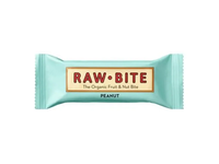 Ekologiškas batonėlis su žemės riešutais RAW BITE, 50 g
