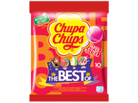 Ledinukai CHUPA CHUPS, The Best Of, įvairių skonių, 10 vnt, 120 g
