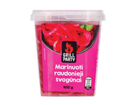 Marinuoti raudonieji svogūnai GRILL PARTY, 400 g