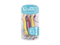 Vienkartiniai skustuvai VENUS 3 Dragonfruit, 6vnt.