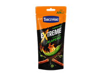 Karštai rūkytos dešrelės KABANOSI EXTREME JALAPENO, II r., 95 g