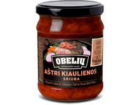 Aštri sriuba su kiauliena OBELIŲ, 480g