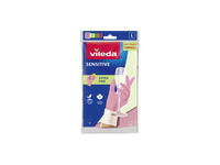 Buitinės pirštinės VILEDA SENSITIVE (L dydis), 1 vnt.