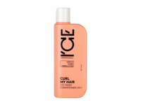 ICE PROFESSIONAL CURL MY HAIR CO- WASH 2 in 1 plaukų kondicionierius, 250 ml
