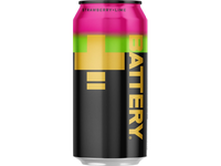 Energetinis gėrimas BATTERY Braškių-žaliųjų citrinų skonio, 0,5l, skardinėje