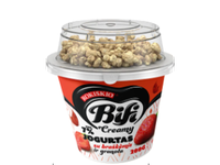 Jogurtas BIFI Creamy, su braškėmis ir granola, 6%, 200 g