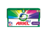 Skalbimo kapsulės ARIEL Color, 31 skalb.