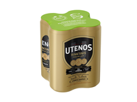 Alus UTENOS RINKTINIS, 5,2 %, 4 x 0,568 l