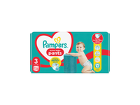 Sauskelnės-kelnaitės PAMPERS Pants, Jumbo Pack, 3 dydis, 62 vnt., 62 vnt.
