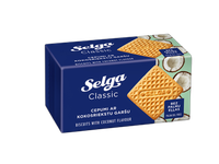 Kokosų skonio sausainiai SELGA, 180 g