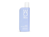 ICE PROFESSIONAL Keep My Blonde Šampūnas šviesiems plaukams šalinantis geltonus  atspalvius 250ml