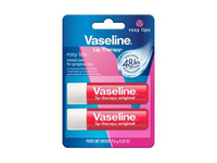 VASELINE THERAPY ROSY lūpų balzamai (2 x 4,8 g)