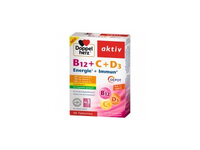 Energijai ir imunitetui B12+C+D3 DOPPELHERZ AKTIV DEPOT, 30 tab.