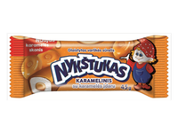 Varškės sūrelis NYKŠTUKAS su karamelės įdaru karameliniame glaiste 22,3% rieb., 45 g