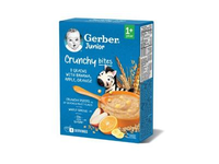Košė GERBER Cunchy bites, 8 grūdų, įvairių vaisių skonio, 200 g