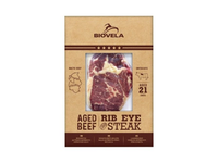 Brandintas jautienos antrekoto kepsnys BIOVELA, Rib Eye, be kaulo, atšaldytas, 21d. 240 g