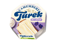 Pelėsinis sūris be laktozės TUREK CAMEMBERT, 44% rieb. s. m., 120 g