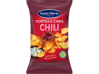 Kukurūzų traškučiai SANTA MARIA, su aitriosiomis paprikomis, 185 g