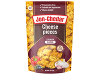 Čederio sūrio gabaliukai JON-CHEDAR CAJUN 50% rieb., 80 g