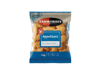 Šaldyti FARM FRITES aštrūs sūrio kąsneliai, su jalapenu, 1 kg