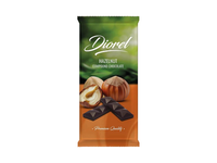 Šok. ir lazd. riešutų sk. gaminys DIOREL, 80g