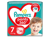 Sauskelnės-kelnaitės PAMPERS Pants, Jumbo Pack, 7 dydis, 38 vnt.