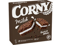 Batonėlis CORNY MILK su pieniniu pertepimu, 4 vnt.