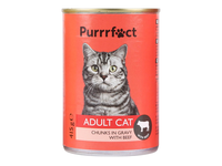 Kons. ėd. kat. su jaut. PURRRFECT, 415g
