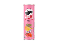 Traškučiai PRINGLES, krabų skonio, 165 g