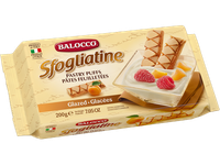 Sluoksniuotos tešlos sausainiai, glazūruoti BALOCCO, Sfogliatine Glassate, 200 g