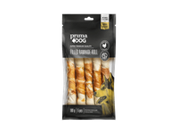 PrimaDog Įdarytas apdorotas odos suktinis su vištiena 13 cm 5vnt 180 g