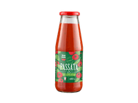 Pomidorų tyrė su bazilikais WELL DONE, 680 g