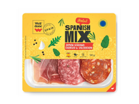 Vytinto kumpio ir SALCHICHON, CHORIZO dešrų rinkinys, nerūš., 120 g