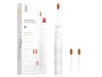 OCLEAN FLOW S, elektrinis dantų šepetėlis, baltos spalvos, 1 vnt.