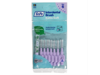 TEPE EXTRA SOFT, dantų šepetėlis tarpdančiams, 1,1 mm, violetiniai, 8 vnt.