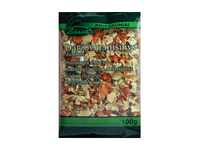 Džiovintų daržovių mišinys (stambios frakcijos) SAUDA, 100 g