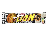 Vaflinis batonėlis LION BLACK WHITE, 42 g