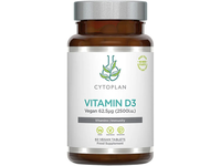CYTOPLAN, Vitaminas D3, 2500 TV., 60 tabl.