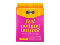 FREEMORE ULTRA THIN dieniniai paketai (8 vnt.)