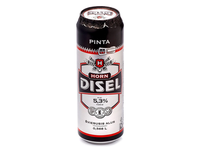 Alus DISEL, HORN, šviesusis, 5,3%, skard., 568 ml