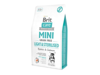 Sausas visavertis pašaras šunims BRIT CARE, Mini Light and Sterilised, 2 kg