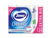 Tualetinis popierius ZEWA DELUXE WHITE 3SL, 24 vnt.